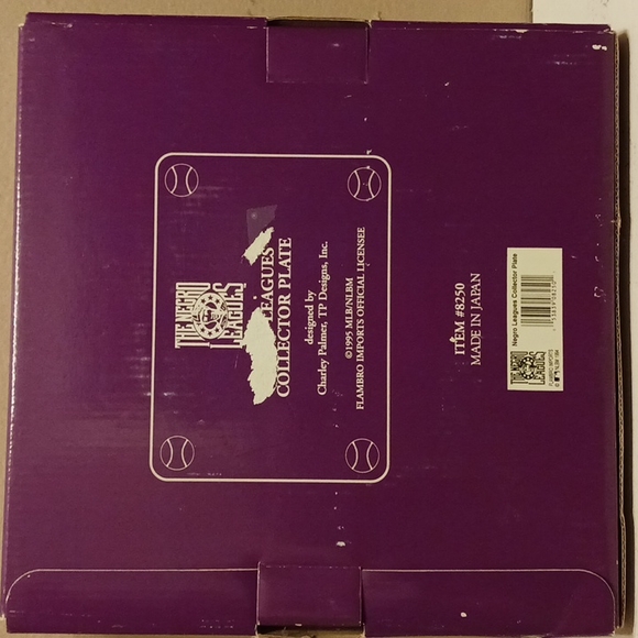 Negro Leagues Baseball Collector Plate #557 - Picture 5 of 7